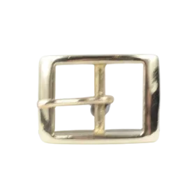 1.25 Inch 32mm Brass Rectangle Belt Buckle