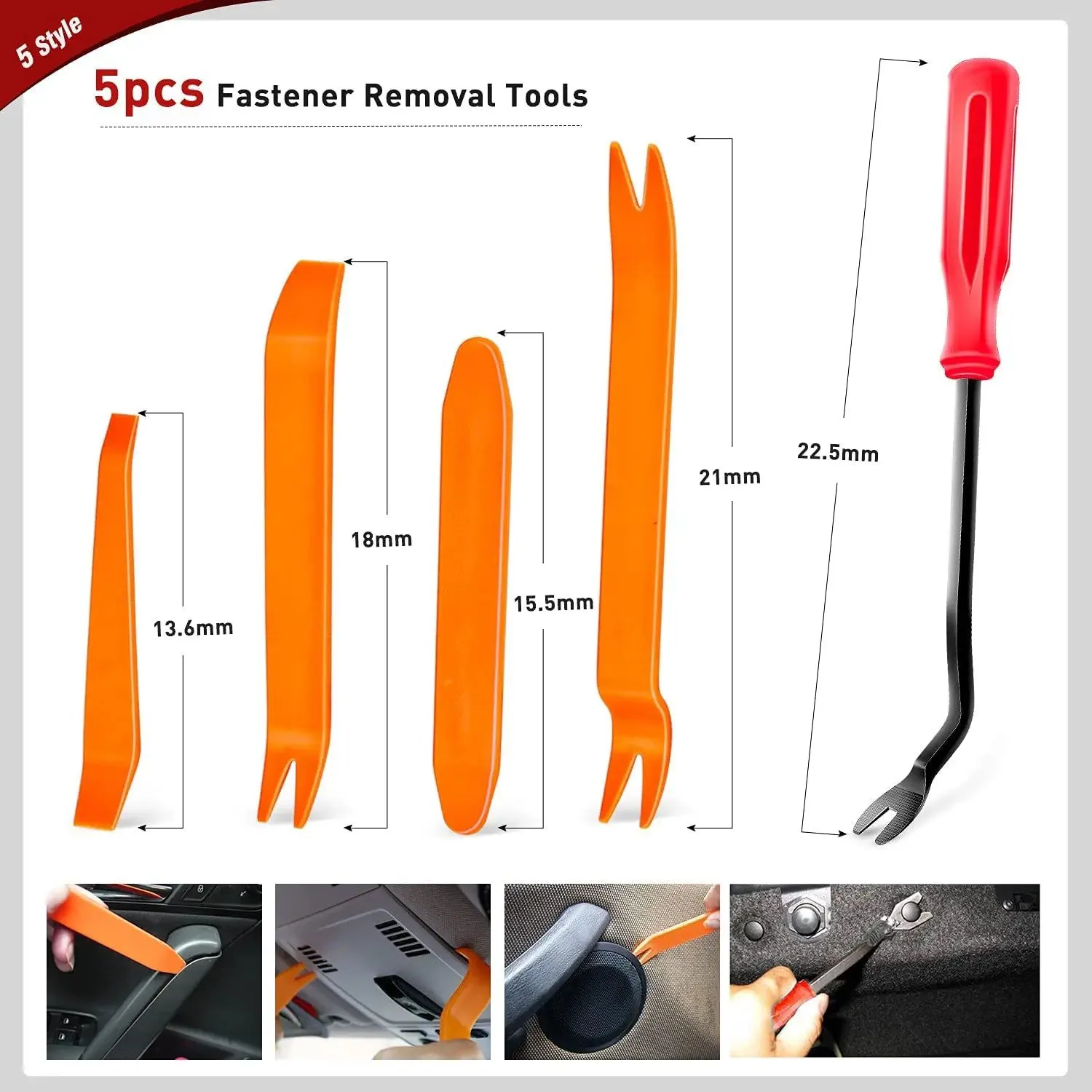 725 Pcs Bumper Retainer Clips Car Push Retainer Kit