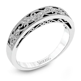 Anniversary Ring In 18k Gold With Diamonds