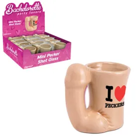 Bachelorette Party Favors Mini Pecker Shot Glass