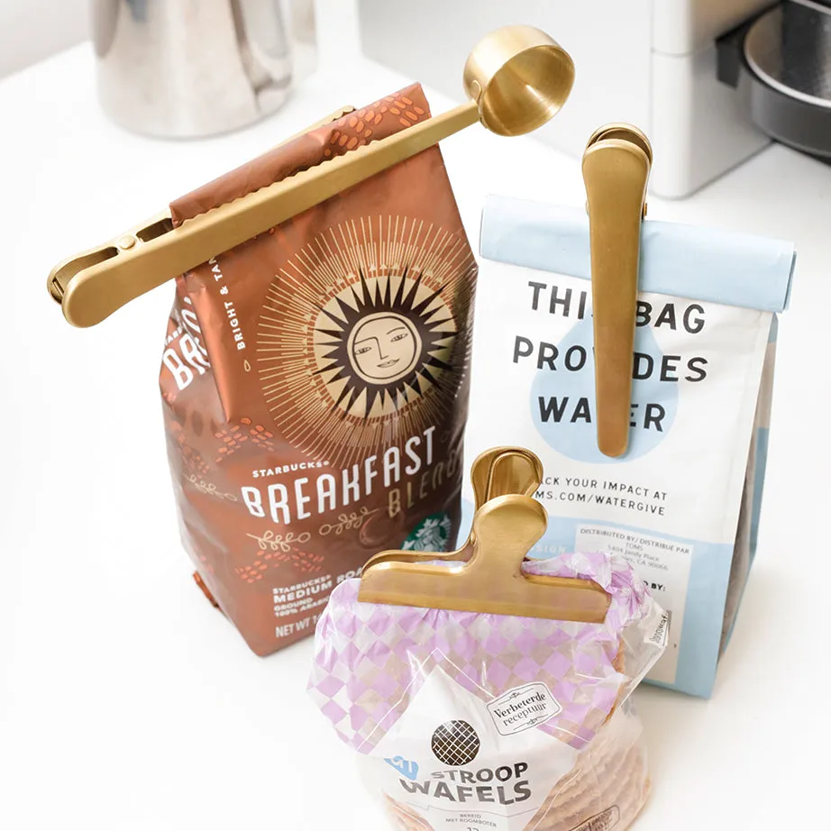 Brass Clip Set