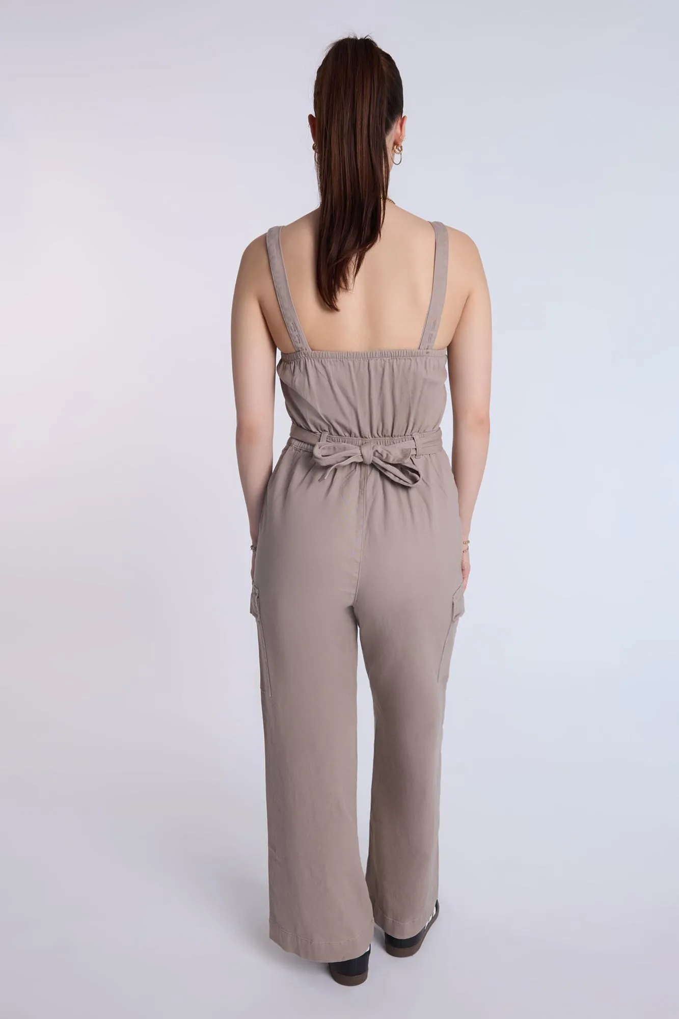 Cargo Belted Jumpsuit