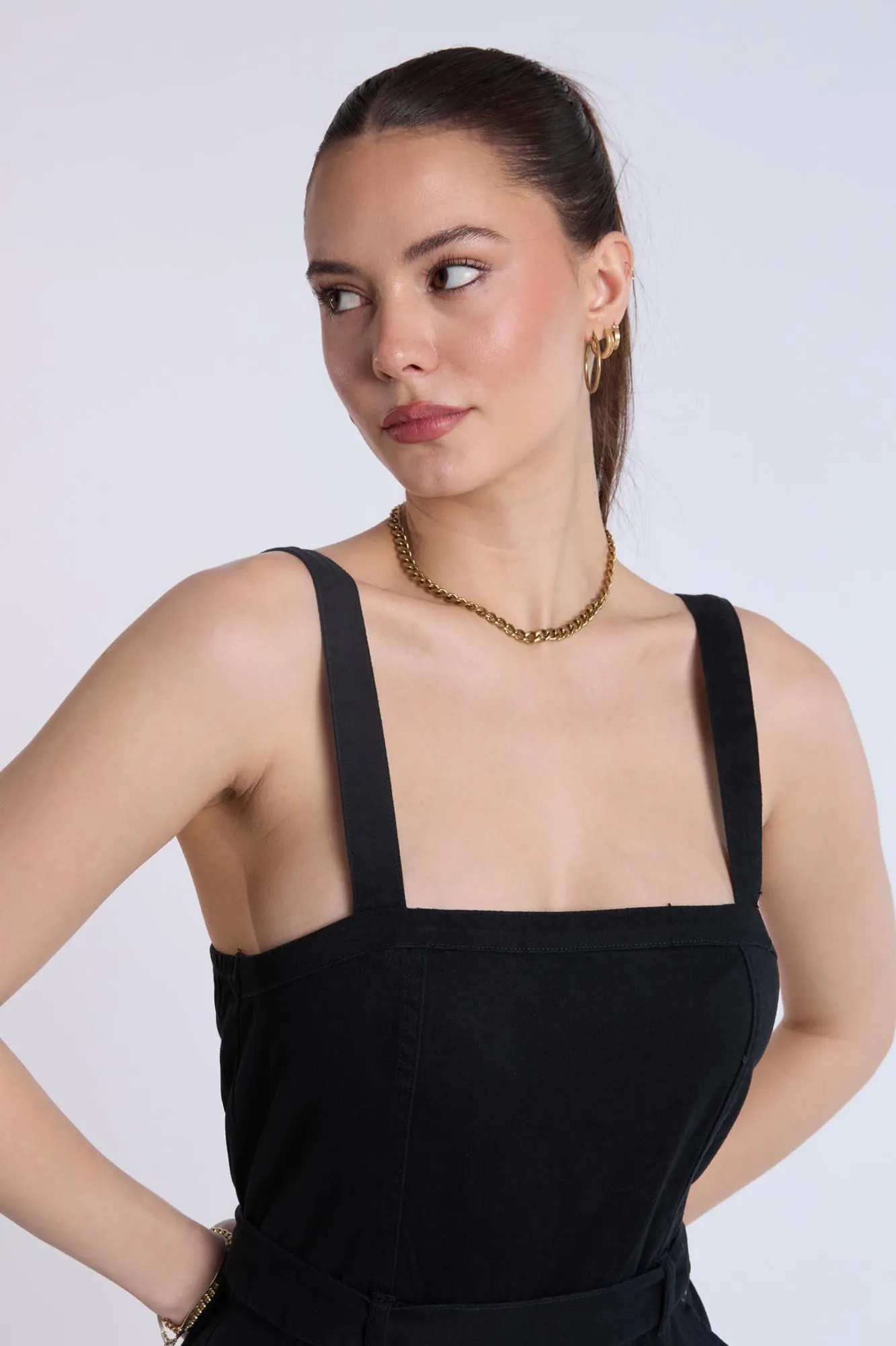 Cargo Belted Jumpsuit