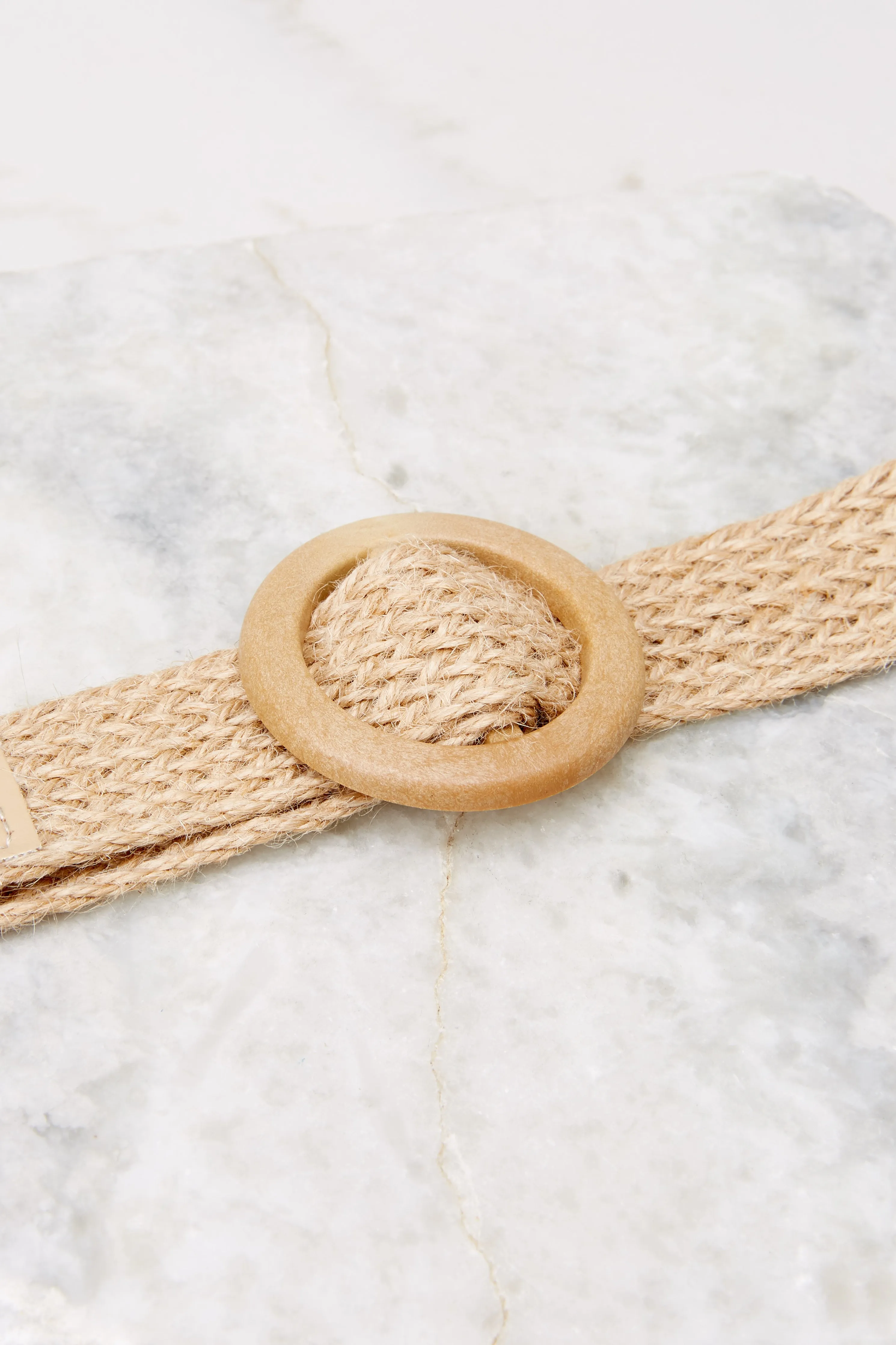 Carry Me Through Beige Belt