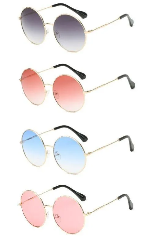 Classic Circle Round Sunglasses
