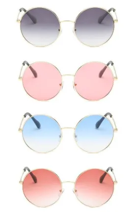 Classic Circle Round Sunglasses