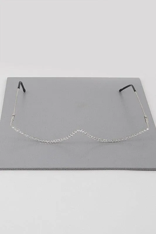 Crystal Decorative Frame Glasses
