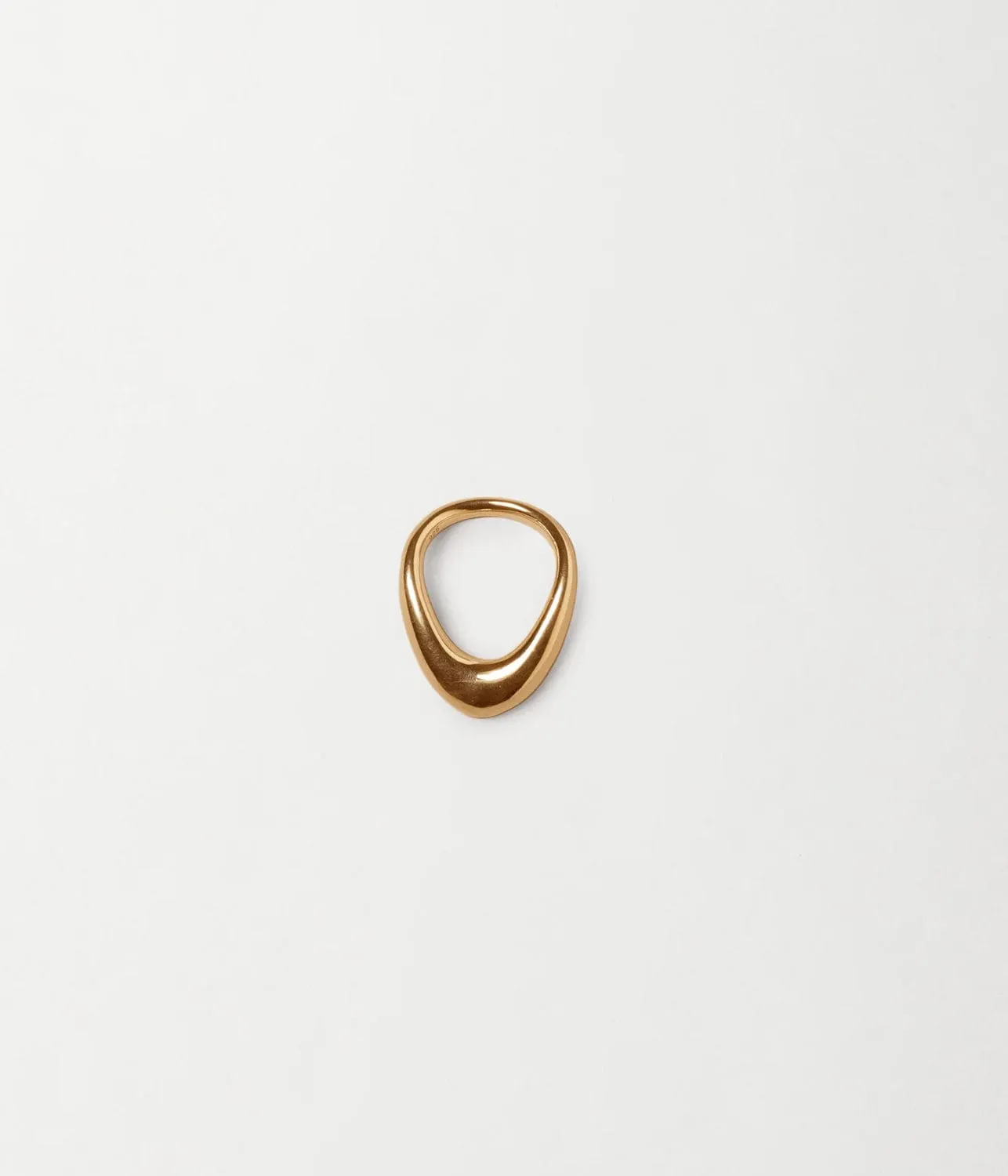 CURVE RING- GOLD