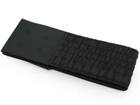 Japanese Kimono Datejime Belt- Stretch Black Aszumasugata Brand