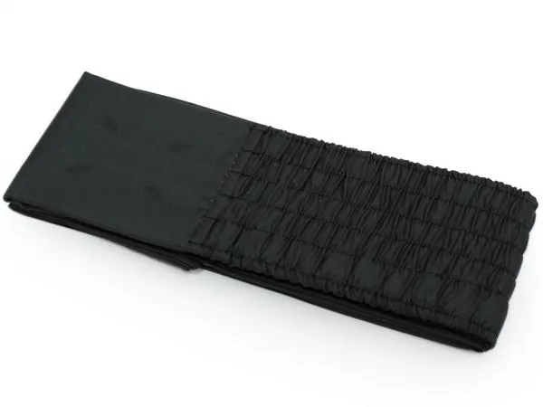 Japanese Kimono Datejime Belt- Stretch Black Aszumasugata Brand