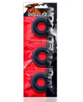 OXBALLS RINGER 3-pack cockring plus SILICONE™ special edition NIGHT