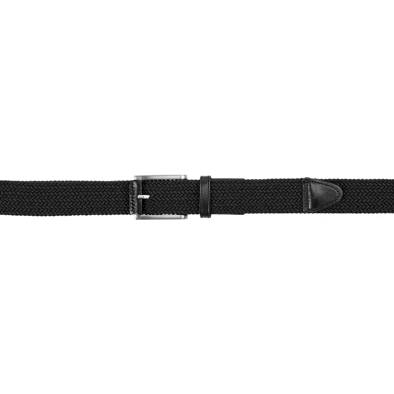 PUMA Braided Weave Belt (Black)