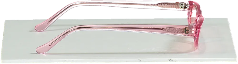 Roberi & Fraud Frances pink acetate Logo arm sunglasses