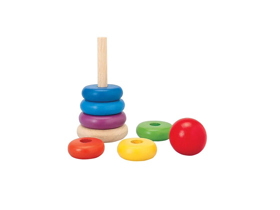 Stacking Rings by Plan Toys