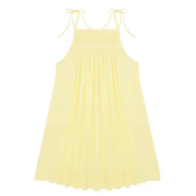 women's banana smocked coverup